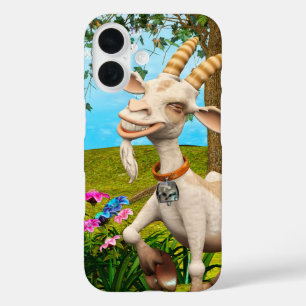 Funda iPhone 16 Cabra Feliz