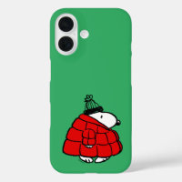 Cacahuetes | Chaqueta Snoopy Red Puffer