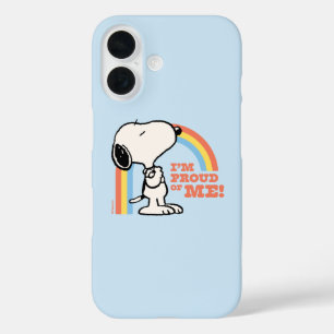 Funda iPhone 16 Cacahuetes   Snoopy Estoy orgulloso de mí
