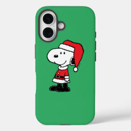 Funda iPhone 16 Cacahuetes | Snoopy Santa Claus