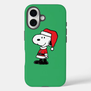 Funda iPhone 16 Cacahuetes   Snoopy Santa Claus