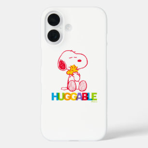 Funda iPhone 16 Cacahuetes   Snoopy & Woodstock Huggable