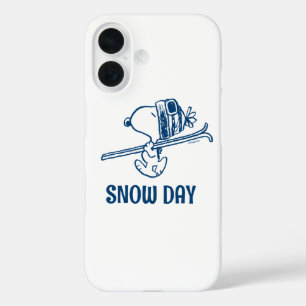 Funda iPhone 16 Cacahuetes   Viaje en Ski Snoopy