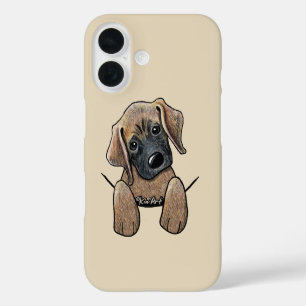 Funda iPhone 16 Cachorro Mastín Adorable