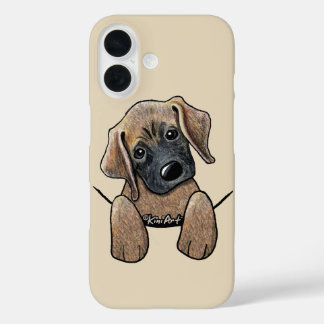 Funda iPhone 16 Cachorro Mastín Adorable