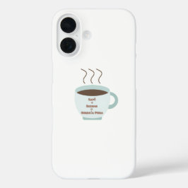 Funda iPhone 16 Café + Chisme = Energía Pura 🌶 Patrimonio Hispano