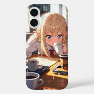 Funda iPhone 16 Café Mishap Elf