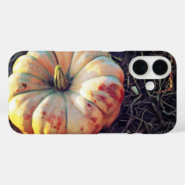 Funda iPhone 16 Calabaza Rústica  (Reverso (Horizontal))