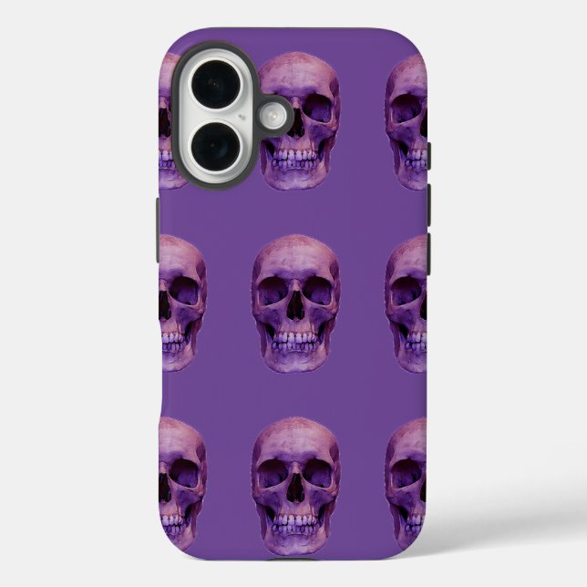 Funda iPhone 16 Calavera (Reverso )