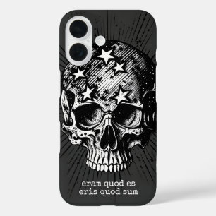 Funda iPhone 16 Calavera & Estrellas III