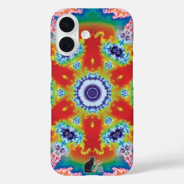 Funda iPhone 16 Caleidoscopio fundamental (Reverso )