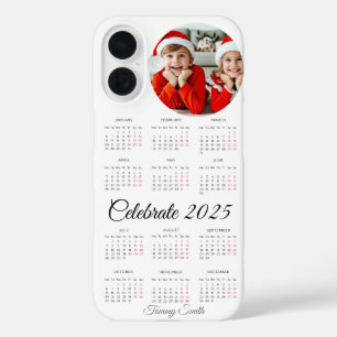 Funda iPhone 16 Calendario fotográfico personalizado 2025