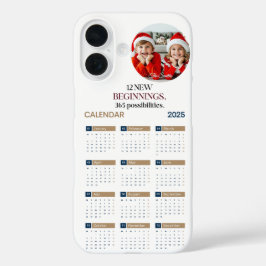 Funda iPhone 16 Calendario personalizado 2025
