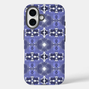 Funda iPhone 16 Calidoscopio Índigo Medianoche 