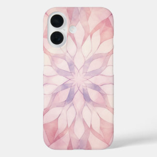Funda iPhone 16 Calidoscopio Rosa