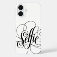 Caligrafía de lujo 'Selfie' Lettering Elegant