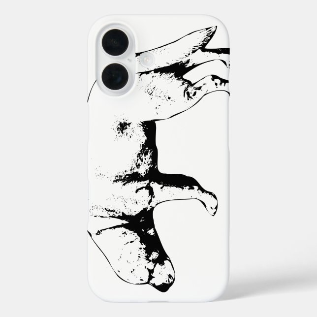 Funda iPhone 16 Calle Scout, Calle Corazón (Reverso )