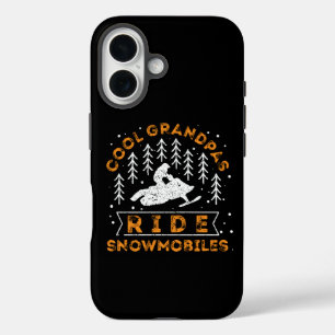 Funda iPhone 16 Caminata de nieve - Los abuelitos de Guay viajan e