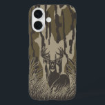 Funda iPhone 16 Camo de caza de cebada de camo blanco<br><div class="desc">El camo de cacería de ciervos de camo de camo de camo de camo de camuflaje de cacería está diseñado para una óptima ocultación en el entorno de bosques y tierras bajas. Con tonos tierra y patrones naturales, se mezcla perfectamente con el bosque, mejorando la sigilo y la eficacia para...</div>