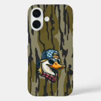 Camo de fondo de pato rojo cuello pato caza