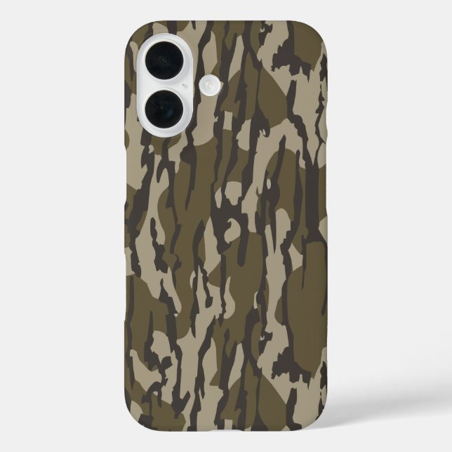 Funda iPhone 16 Camo terrestre inferior (Reverso )