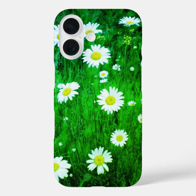 Funda iPhone 16 Campo De Daisies (Reverso )
