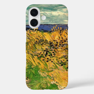 Funda iPhone 16 Campo de trigo con acianos de Vincent van Gogh
