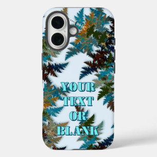 Funda iPhone 16 Camuflaje Ártico Fractal