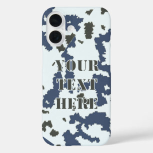 Funda iPhone 16 Camuflaje de invierno
