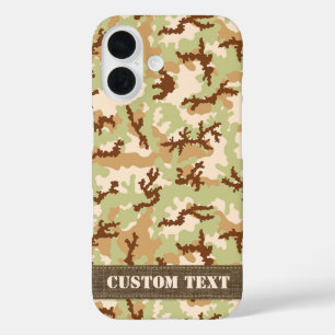 Funda iPhone 16 Camuflaje del desierto