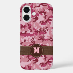 Funda iPhone 16 Camuflaje rosa