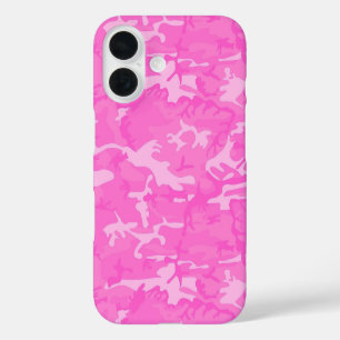 Funda iPhone 16 Camuflaje rosa