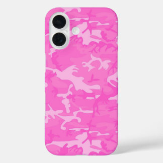 Funda iPhone 16 Camuflaje rosa