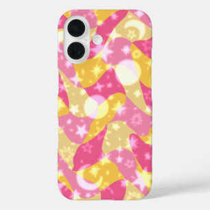 Funda iPhone 16 Candy Swirls Celestiales