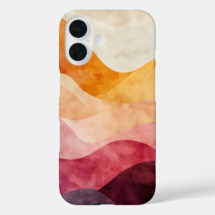 Funda iPhone 16 Capas de la Tierra - Estuche de teléfono