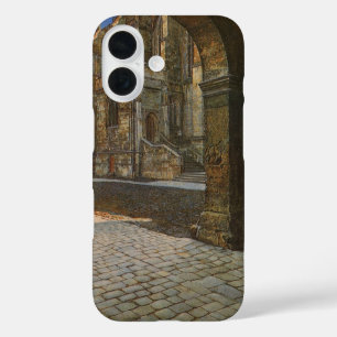 Funda iPhone 16 Capilla del Eton College por Anna Alma Tadema