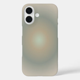 Funda iPhone 16 Capricornio Gradiente Aura Zodiac, Marrón Verde