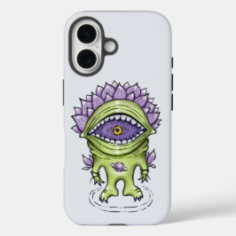 Funda iPhone 16 Carácter de planta alienígena - Creatura de astron