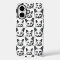 Caras de gato minimalistas