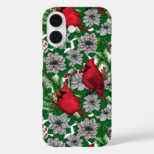 Funda iPhone 16 Cardenales 2 (Reverso )