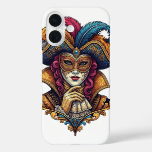 Funda iPhone 16 Carnaval de Venecia