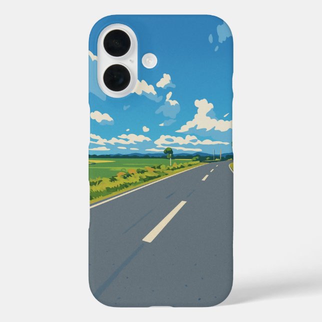 Funda iPhone 16 Carretera (Reverso )