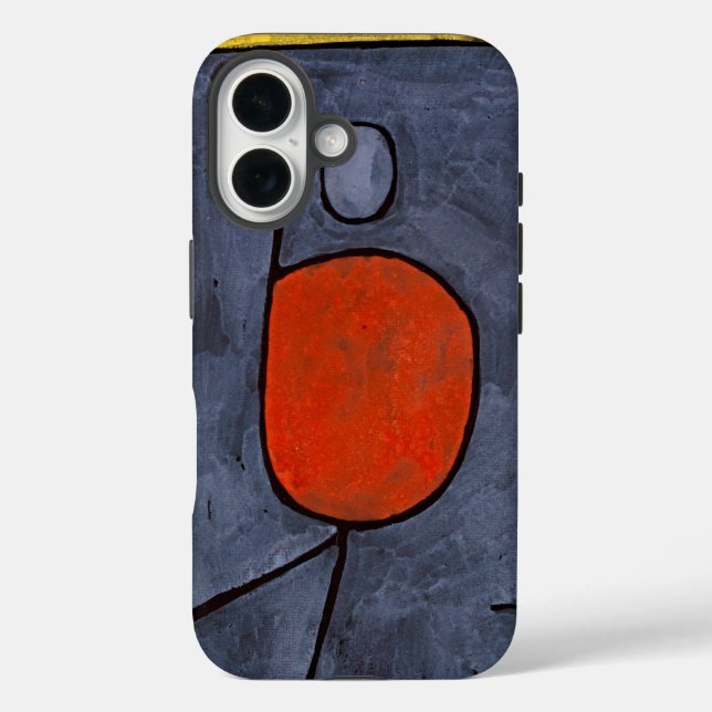 Funda iPhone 16 Carry Klee: Arte en tu bolsillo - (Reverso )