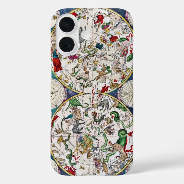 Funda iPhone 16 Carta estelar (Reverso )