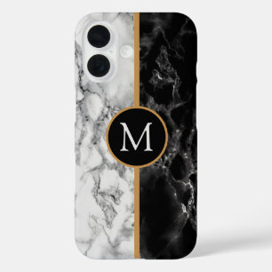 Funda iPhone 16 Carta personalizada Estuche para iPhone de mármol