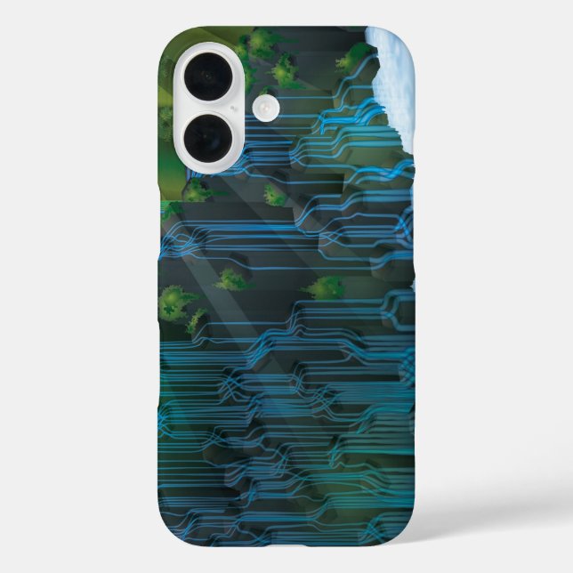 Funda iPhone 16 Cascada (Reverso )