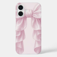 Cascada Rosa Lazo Volante Elegante Femenina