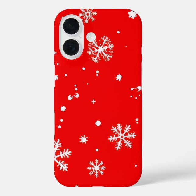 Funda iPhone 16 Caso de nieve (Reverso )