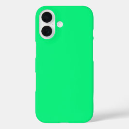 Funda iPhone 16 Caso de teléfono verde Chartreuse