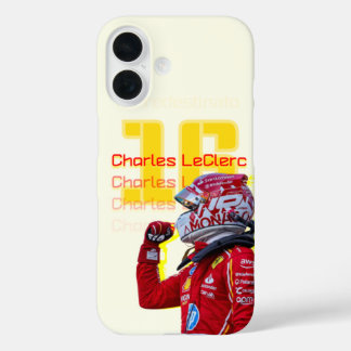 Funda iPhone 16 Casos de iphone Charles LeClerc